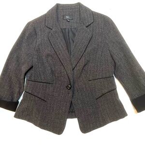Junior Career Charcoal Cropped Jacket sz XL